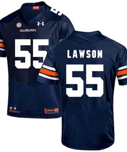 Auburn Tigers Navy Carl Lawson Football Player Performance Jersey