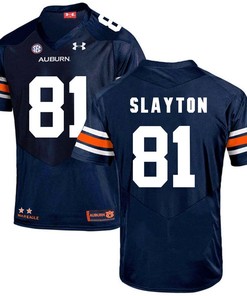 Auburn Tigers Navy Darius Slayton Football Player Performance Jersey