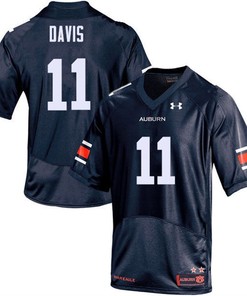 Auburn Tigers Navy Kyle Davis College Football Jersey