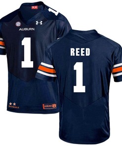 Auburn Tigers Navy Trovon Reed Football Player Performance Jersey