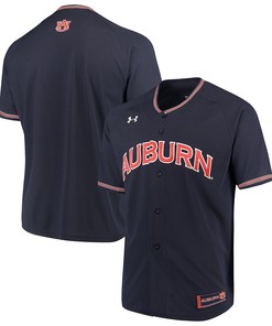 Auburn Tigers Under Armour Performance Replica Baseball Jersey - Navy Ncaa