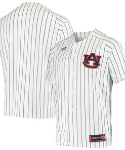 Auburn Tigers Under Armour Replica Performance Baseball Jersey - White Ncaa