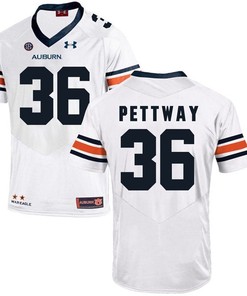 Auburn Tigers White Cody Parkey Football Player Performance Jersey