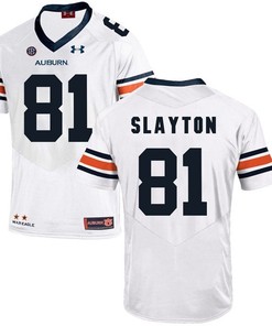 Auburn Tigers White Darius Slayton Football Player Performance Jersey