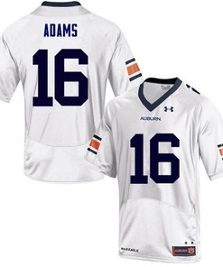 Auburn Tigers White Devin Adams College Football Jersey