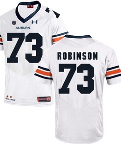 Auburn Tigers White Greg Robinson Football Player Performance Jersey