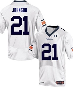 Auburn Tigers White Kerryon Johnson College Football Jersey