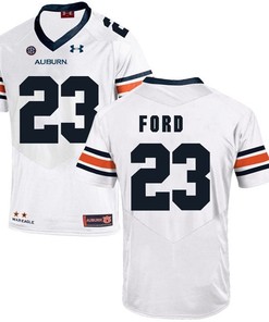Auburn Tigers White Rudy Ford Football Player Performance Jersey
