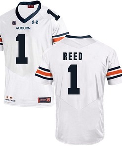 Auburn Tigers White Trovon Reed Football Player Performance Jersey