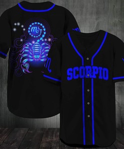Awesome Scorpio Zodiac Personalized 3d Baseball Jersey
