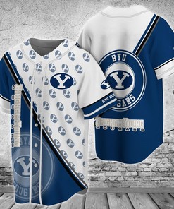 BYU Cougars NCAA Baseball Jersey Shirt For Fans