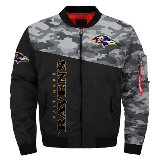 Baltimore Ravens Camo Jacket