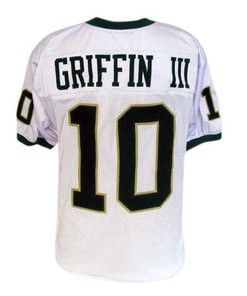 Baylor Bears #10 Robert Griffin III White Football Jersey