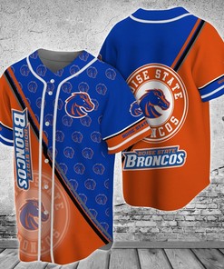 Boise State Broncos NCAA Baseball Jersey Shirt For Fans