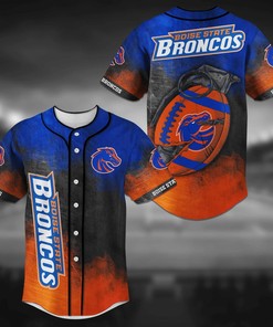 Boise State Broncos NCAA Baseball Jersey Shirt Grenade