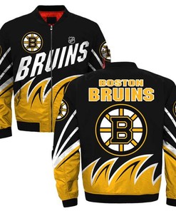 Boston Bruins Winter Jacket 3D Full Print