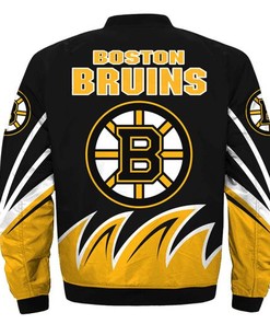 Boston Bruins Winter Jacket 3D Full Print
