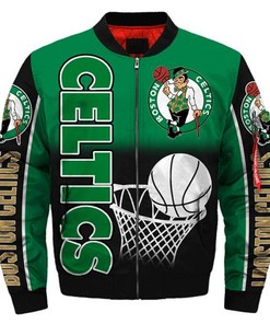 Boston Celtics Bomber Jacket 3D Full Print
