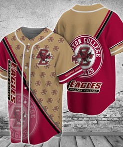 Boston College Eagles NCAA Baseball Jersey Shirt For Fans