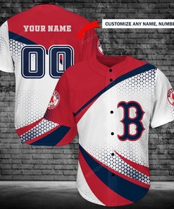 Boston Red Sox Personalized Baseball Jersey Shirt 183