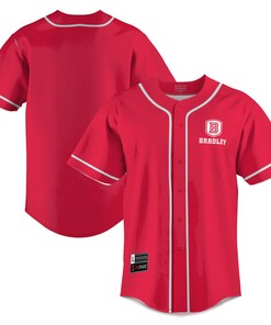 Bradley Braves Baseball Jersey - Red Ncaa