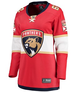 Brandon Montour Florida Panthers Women's Home Breakaway Player Jersey - Red Jersey