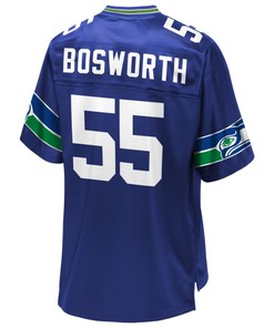 Brian Bosworth Seattle Seahawks Nfl Pro Line Retired Player Jersey - Royal
