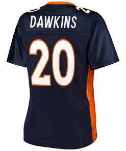 Brian Dawkins Denver Broncos Nfl Pro Line Womens Retired Player Jersey - Navy
