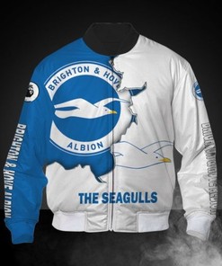 Brighton & Hove Albion FC Seagulls Edition Bomber Jacket