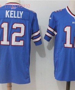 Buffalo Bill Jim Kelly #12 2020 Nfl Blue Jersey Jersey