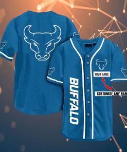 Buffalo Bulls Personalized Name Ncaa Fans Team 3d Customization Gifts Baseball Jersey