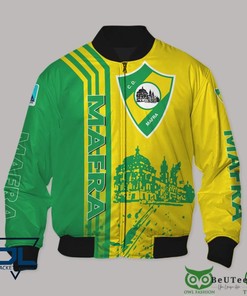 CD Mafra Yellow Green Bomber Jacket