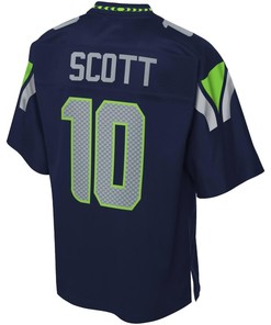 Caleb Scott Seattle Seahawks Nfl Pro Line Player Jersey - College Navy