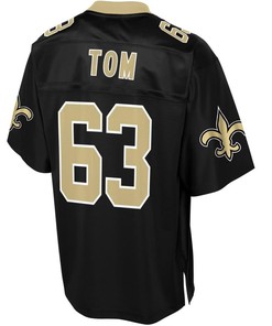 Cameron Tom New Orleans Saints Nfl Pro Line Team Color Player Jersey - Black