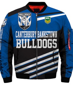 Canterbury-Bankstown Bulldogs Jacket 3D Full-zip Jackets