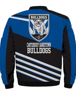 Canterbury-Bankstown Bulldogs Jacket 3D Full-zip Jackets