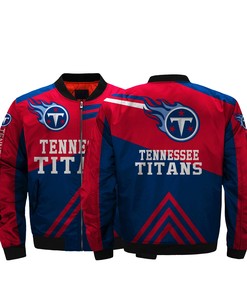 Cheapest NFL Jacket Men Tennessee Titans Bomber Jacket