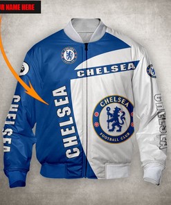 Chelsea FC Custom Name Bomber Jacket V1