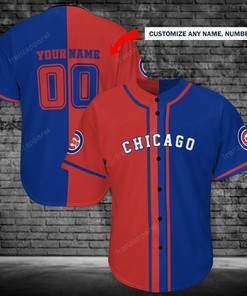 Chicago Cubs Personalized Baseball Jersey Shirt 115