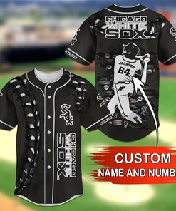 Chicago White Sox MLB Personalized Name Number Baseball Jersey Shirt