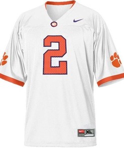 Clemson Tigers #2 Sammy Watkins White Football Jersey