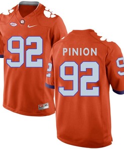 Clemson Tigers Orange Bradley Pinion Football Jersey