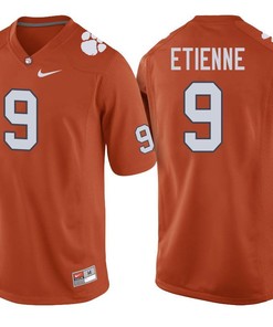 Clemson Tigers Orange Travis Etienne Football Player Performance Jersey