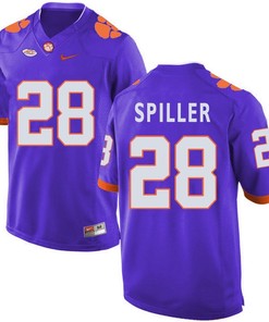 Clemson Tigers Purple C.J. Spiller Football Jersey