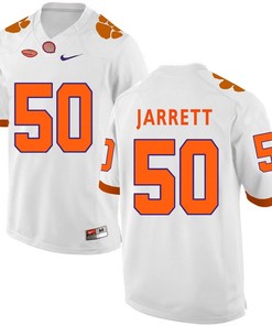 Clemson Tigers White Grady Jarrett Football Jersey