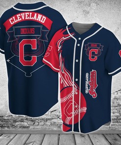 Cleveland Indians MLB Baseball Jersey Shirt Classic