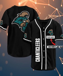 Coastal Carolina Chanticleers Personalized Name Fans Team Ncaa 3d Customization Gifts Baseball Jersey