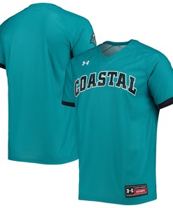 Coastal Carolina Chanticleers Under Armour Replica Baseball Jersey - Teal Ncaa