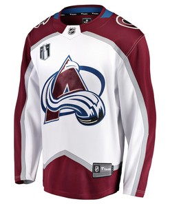 Colorado Avalanche Away 2022 Stanley Cup Final Breakaway Jersey - White