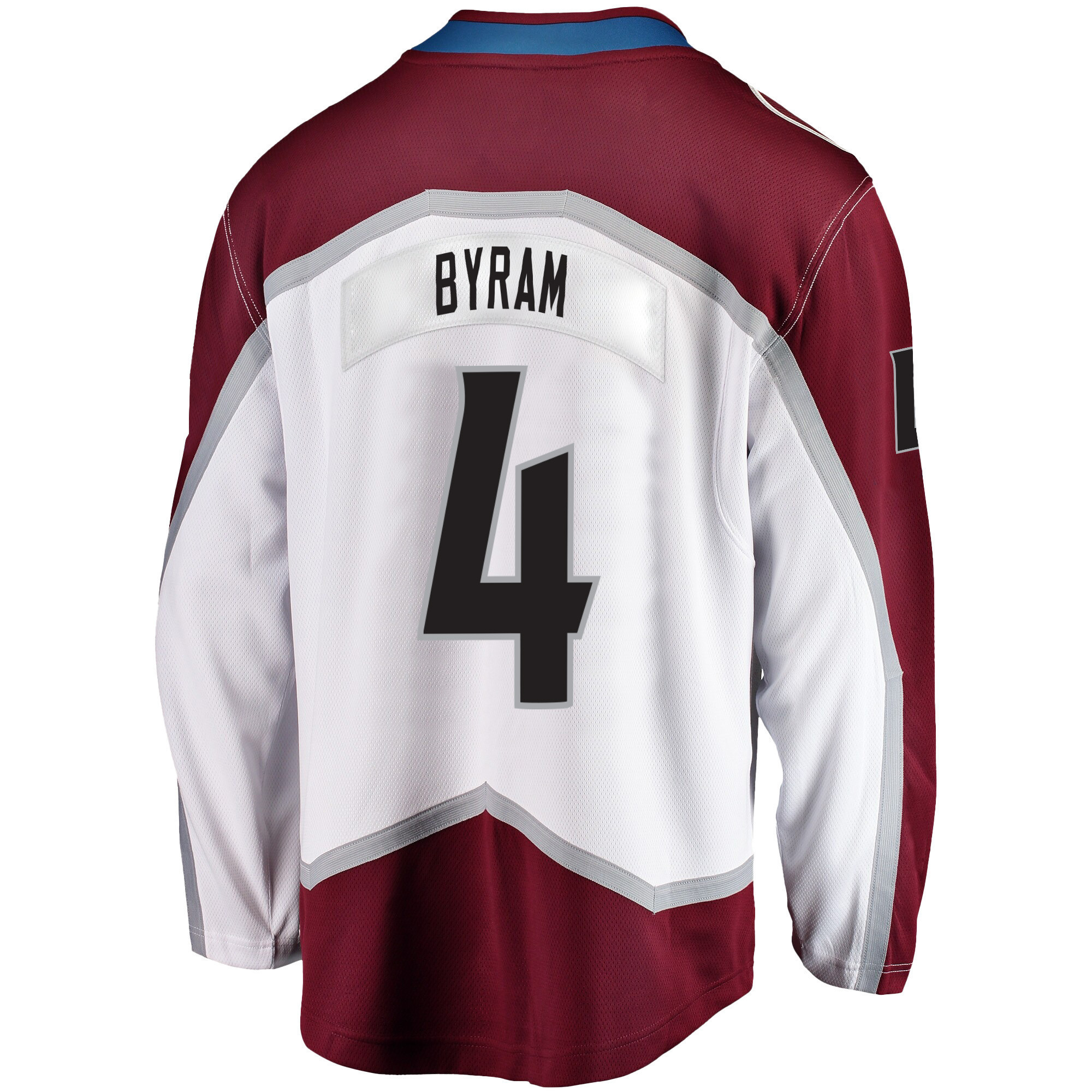 Colorado Avalanche Bowen Byram 4 Away 2022 Stanley Cup Champions Breakaway Men Jersey - White